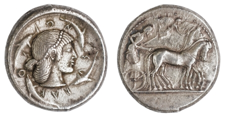 Sicile - Syracuse - Tétradrachme (480-475)