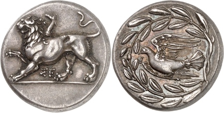 Sikyonie - Sikyon  - Drachme (c.335-330)